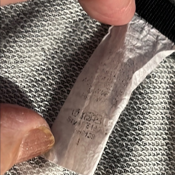 Gray and White Star V-Neck Long Sleeve Sweatshirt - Picture 2 of 8